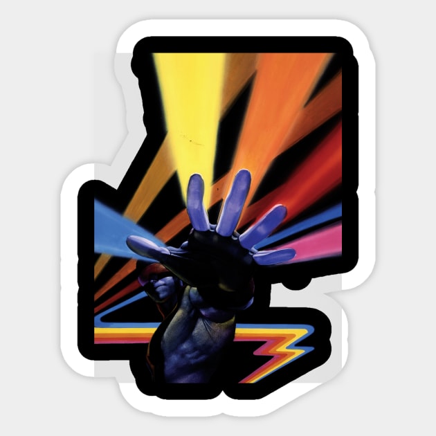 Nexus Spectrum Sticker by Steve Rude the Dude